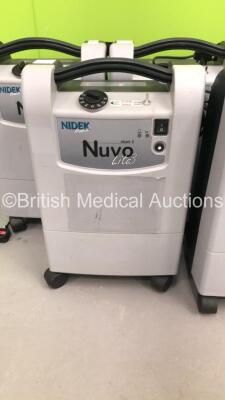 5 x Nidek Medical Nuvo Lite 3 Mark 5 Oxygen Concentrators (All Power Up) * Stock Photo Taken * - 3