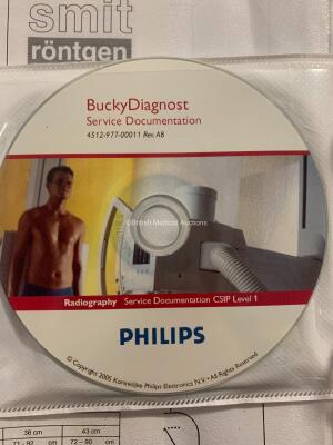 Philips Bucky Diagnost X-ray System *Mfd - 2007* *21-1886* * All on Pallets - Collection From BMA Bracknell * - 34