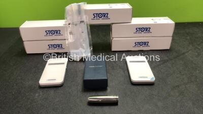 Mixed Lot Including 1 x Surgilum Ref RMS101 Corneal Robo Marker, 2 x Biotronik Smart 2G Cardio Messengers and 5 x Karl Storz Ref 30120F Trocars *Unused in Original Packaging*