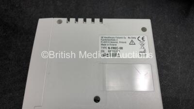 Mixed Lot Including 6 x GE Type N-FREC-00 Printer Modules, 1 x GSI Ref PRN 50-M+ Printer (Powers Up) 1 x Hewlett Packard Omnicare 24C Patient Monitor (Powers Up) 1 x Philips Avalon FM20 Fetal Monitor (Powers Up) *SN DE53001063, 3727A21344, A2001578, 68702 - 5