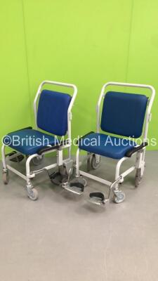 21 x Bristol Maid Transport Chairs * 2 x In Photo- 21 x Included * * Stock Photo Taken *