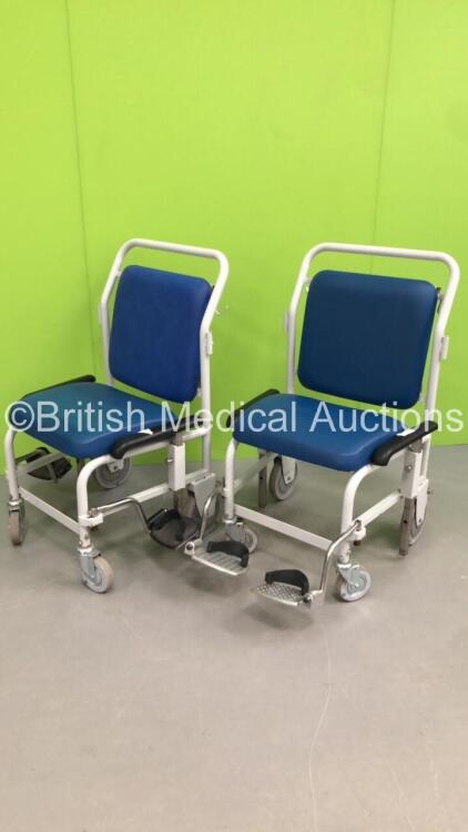 21 x Bristol Maid Transport Chairs * 2 x In Photo- 21 x Included * * Stock Photo Taken *