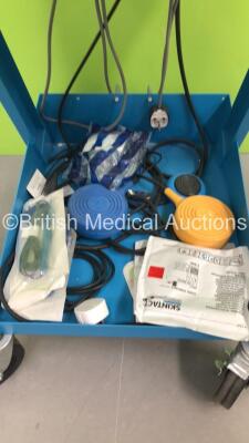 Valleylab Force FX-8CS Electrosurgical/Diathermy Unit on Stand with 1 x Dual Footswitch,1 x Bipolar Dome Footswitch,2 x Handpieces and Electrodes (Powers Up) * SN SF8D01863A * * Mfd 2008 * - 5