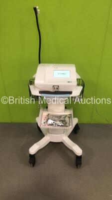 Welch Allyn CP150 ECG Machine on Stand with 1 x 10-Lead ECG Lead (Powers Up) * SN 100026293015 *