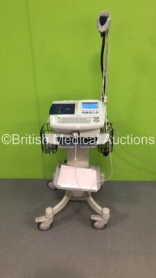 Welch Allyn CP 200 ECG Machine on Stand with 1 x 10-Lead ECG Lead (Powers Up) * SN 20021673 *