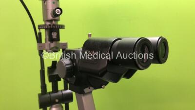 Keeler H Series Ref 3020H Slit Lamp with 2 x 12.5x Eyepieces (Unable to Test Due to No Power Supply) - 7