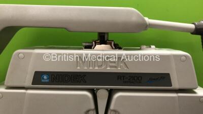 Nidek RT-2100 Refractor with Attachment Arm *Missing Cover-See Photo* - 2