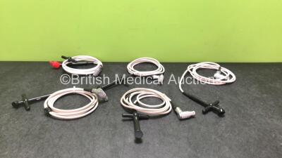 Job Lot Including 1 x Acuson 2.0MHz Ultrasound Transducer / Probe and 4 x Acuson 2.0 MHZ 27552 Ultrasound Probes *Untested*