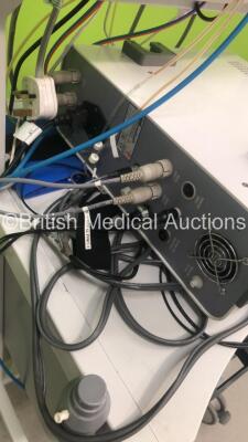 Medisoft Trolley with Medisoft Cardio-Respiratory Instrumentation Unit,Monitors and Accessories (Hard Drive Removed) *IR356* - 4