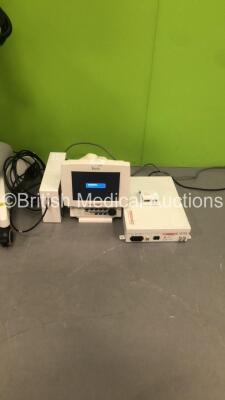 Medrad Veris MRI Safe MR Monitoring System Rev 3.2 with 2 x Monitors,Power Supply Module and Medrad Certo Wireless Network (Powers Up) * SN 053124 * - 9