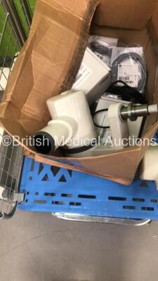 Job Lot of Dental X-Ray Equipment Including 1 x Elity S Trophy Dental X-Ray Head,1 x Carestream CS2200 X-Ray Head with X-Ray Stand and Carestream CS 2200 Exposure Hand Control (Cage Not Included) - 2