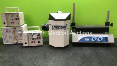 Mixed Lot Including 1 x Infant Flow System Regulator, 2 x APC Medical Model 4170 Bedside Monitors, 1 x Bair Hugger Model 505 Warming Unit (Spires and Repairs Only) 1 x VWR VX-2500 Multi Tube Vortexer (Powers Up)