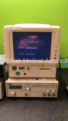 Mixed Lot Including 1 x Farnell Instruments LT30-2 Unit (No Power) 1 x Iso Tech ISR640 Oscilloscope (Powers Up) 1 x Fukuda Denshi DS-7100 Patient Monitor Including ECG, BP, SpO2, NIBP, Temp and Printer Options (Powers Up) 1 x TG315 Function Generator (Pow - 2