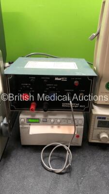 Mixed Lot Including 1 x Farnell Instruments LT30-2 Unit (No Power) 1 x Iso Tech ISR640 Oscilloscope (Powers Up) 1 x Fukuda Denshi DS-7100 Patient Monitor Including ECG, BP, SpO2, NIBP, Temp and Printer Options (Powers Up) 1 x TG315 Function Generator (Pow - 3