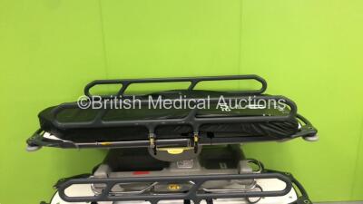 3 x Anetic Aid QA3 Hydraulic Patient Trolleys with 1 x Mattress (Hydraulics Tested Working) - 4