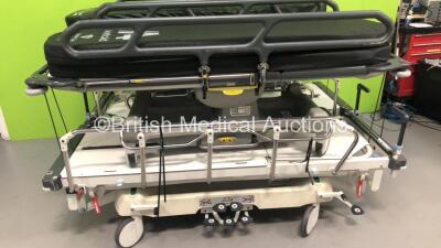 2 x Huntleigh Lifeguard Patient Trolleys with Mattresses and 2 x Anetic Aid QA3 Hydraulic Patient Trolleys with Mattresses (Hydraulics Tested Working) - 2