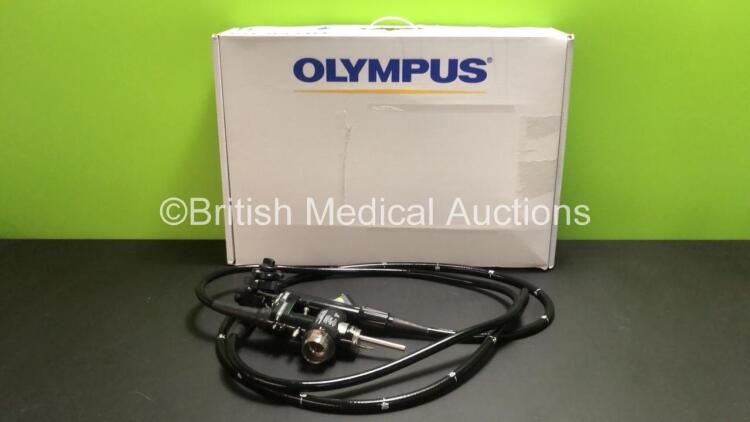 Olympus CF-FH260AZL HD 200M Video Colonoscope in Case - Engineer's Report : Optical System - No Fault Found, Angulation - No Fault Found, Insertion Tube - No Fault Found, Light Transmission - No Fault Found, Channels - No Fault Found, Leak Check - No Faul