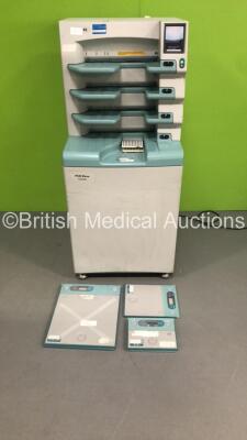 Philips PCR Eleva Corado CR Reader Model CR-IR 362 Version 2.5 *Mfd 01/2007* with 5 x Cassettes (Powers Up ) *S/N 76123724*