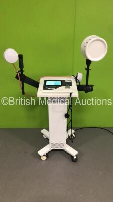 EMS Physio Megapulse Senior 265 Continuous /Pulsed Shortwave Therapy Unit with 3 x Heads and Accessories (Powers Up - Please See All Pictures for Accessories)