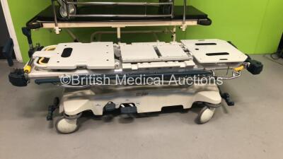 1 x Stryker 1007 Patient Stretcher (Hydraulics Tested) and 2 x Huntleigh Nesbit Evans Static Patient Trolleys with Mattresses - 2