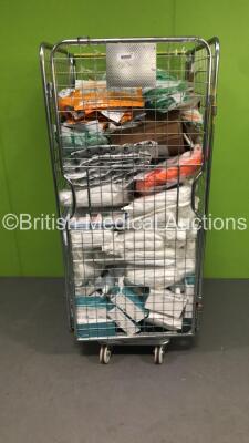 Mixed Cage Including Intersurgical Anaesthesia Breathing Circuits, Clinell Spill Wipes and B-Braun Omnifix Syringes (Cage Not Included)