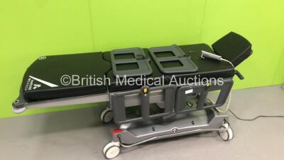 Anetic Aid QA4 Electric Surgery Trolley with Controller and Cushions (Powers Up - Back Reclining Function Not Working) - 2