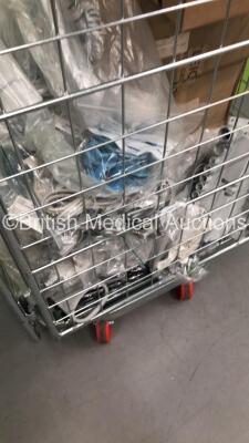 Mixed Cage of Electric Hospital Bed Accessories Including Controllers,Wheels and Castors (Cage Not Included) - 2