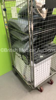 Mixed Cage Including BARCO Monitors and X-Ray Light Boxes (Cage Not Included) - 3