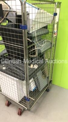 Mixed Cage Including BARCO Monitors and X-Ray Light Boxes (Cage Not Included) - 4