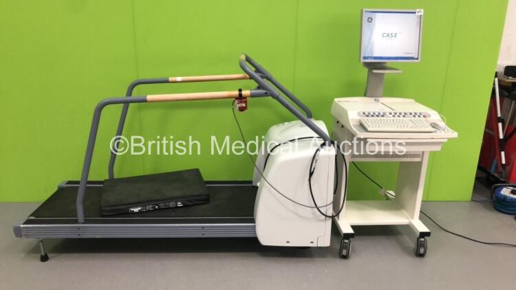 GE Case Stress Test System with GE T2100 Treadmill (Powers Up) * SN SJP13210368SA * * Mfd May 2013 *