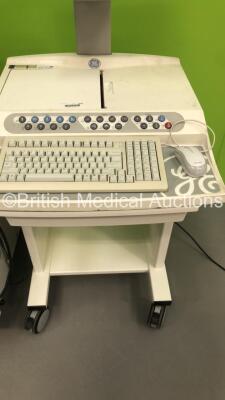 GE Case Stress Test System with GE T2100 Treadmill (Powers Up) * SN SJP13210368SA * * Mfd May 2013 * - 7