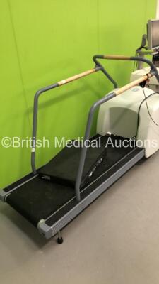 GE Case Stress Test System with GE T2100 Treadmill (Powers Up) * SN SJP13210368SA * * Mfd May 2013 * - 8