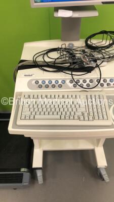 GE Case Stress Test System with GE T2100 Treadmill and 10-Lead ECG Lead (Powers Up) * SN SCF0826329SA * * Mfd June 2008 * - 3