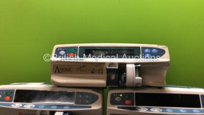 Job Lot of Pumps Including 1 x Carefusion Alaris CC Pump 3 x Cardinal Health Alaris GH Pump, 1 x Asena GS Pump (All Power Up with Faults) - 4