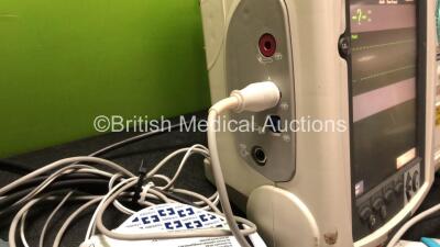 2 x Philips MRx Defibrillators Including Pacer, ECG, SpO2, NIBP and Printer Options with 2 x 3 Lead ECG Leads, 2 x Laerdal CPR Meters, 2 x Electrode Pads, 1 x Hard Paddle Mounting Bracket, 2 x Philips M3539A Batteries, 2 x M3538A Batteries and 4 x Covidie - 4