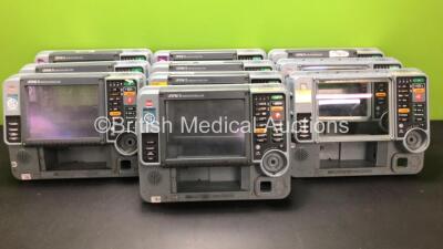 Job Lot of 20 x Physio Control Lifepak 15 Defibrillator Facia Panels (Only 10 Pictured)