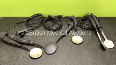 Job Lot Including 2 x Zoll 8011014104 Internal Paddles and 1 x Philips M1742A Internal Paddle