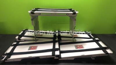 5 x Ferno Pac Rac 274 Series Instrument Platforms *SN 14C096337, 14C094733, 14C105798, 14C096332, 14C096321*