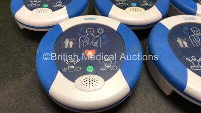 5 x Heartsine SAM 300P PAD Defibrillators (All Untested Due to Missing Batteries) - 2