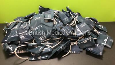 Large Quantity of Welch Allyn Trimline Reusable Blood Pressure Cuffs (Adult)