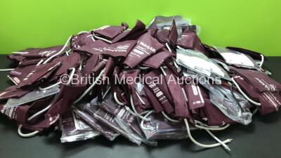 Large Quantity of Welch Allyn Trimline Reusable Blood Pressure Cuffs (Large Adult)