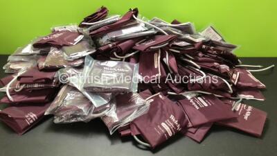 Large Quantity of Welch Allyn Trimline Reusable Blood Pressure Cuffs (Large Adult)