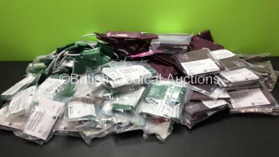 Large Quantity of Welch Allyn Trimline Reusable Blood Pressure Cuffs (Large Adult and Child)