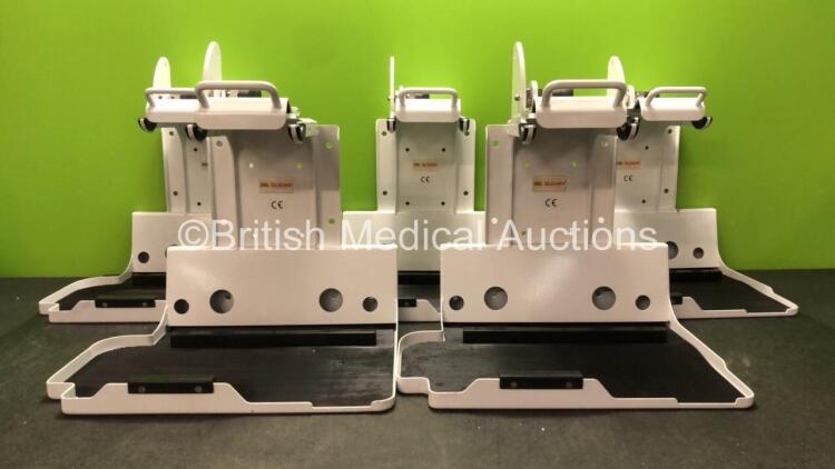 5 x Lifepak 15 Defibrillator Mounting Brackets *SN 13860760, 13842919, 12852454, 13842934, 13842937*