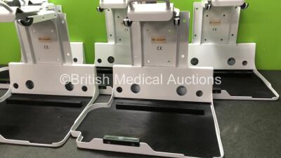 5 x Lifepak 15 Defibrillator Mounting Brackets *SN 13860760, 13842919, 12852454, 13842934, 13842937* - 2