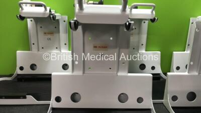 5 x Lifepak 15 Defibrillator Mounting Brackets *SN 13860767, 13860774, 13860765, 13842949, 13843943* - 2