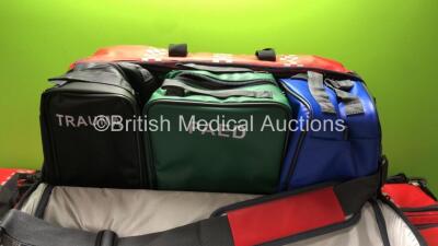 5 x Ambulance Emergency Backpacks *3 In Photo 5 in Total, Stock Photo Used* - 2