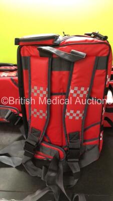 5 x Ambulance Emergency Backpacks *3 In Photo 5 in Total, Stock Photo Used* - 3