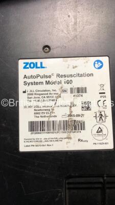 Zoll Autopulse Plus Model 100 Resuscitation System with 1 x Battery and 1 x Life Band Load Distributing Band in Carry Bag *Mfd 2015 (Powers Up When Tested with Stock Battery-Battery Included Flat) *SN 54059, 41374* - 3