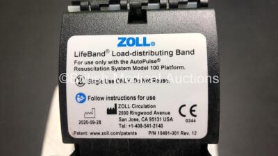 Zoll Autopulse Model 100 Resuscitation System with LifeBand Load Distributing Band in Carry Bag *Mfd 2016 (Powers Up When Tested with Stock Battery-Battery - Not Included) *41597* - 4